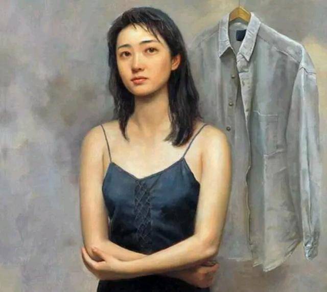 写实派绘画大师袁正阳油画人物欣赏_手机搜狐网