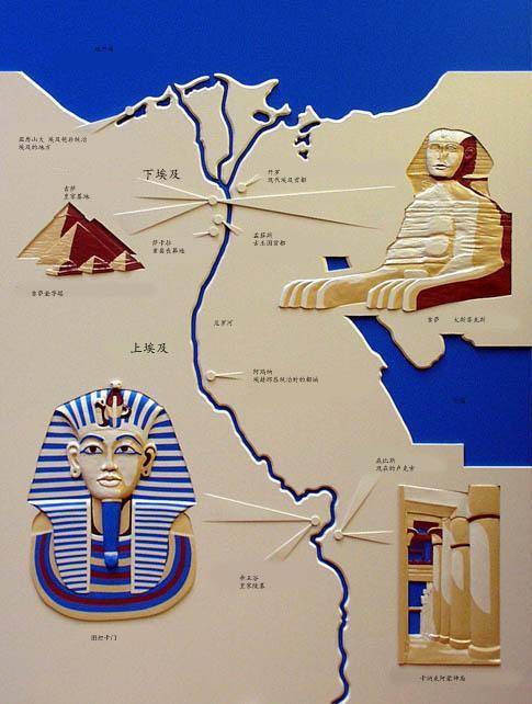 尼罗河造就了上,下埃及