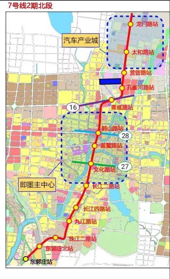 地铁7号线新消息!穿过即墨主城区到汽车产业城!站点有