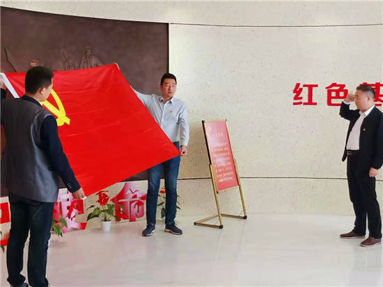 江苏海安高新区结对开展"红色海陵"主题党日