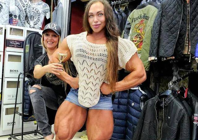 原创俄罗斯最强壮肌肉女,将参加罗马尼亚肌肉节,坦言从不分享训练