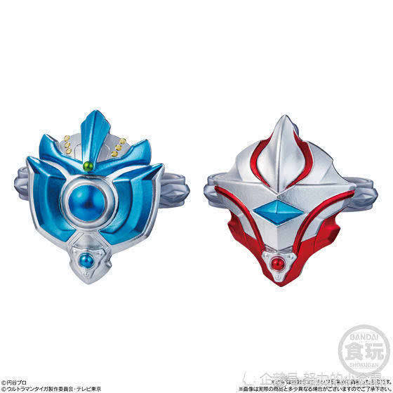 泰迦奥特曼食玩第二弹来袭:尊皇捷德霸气登场