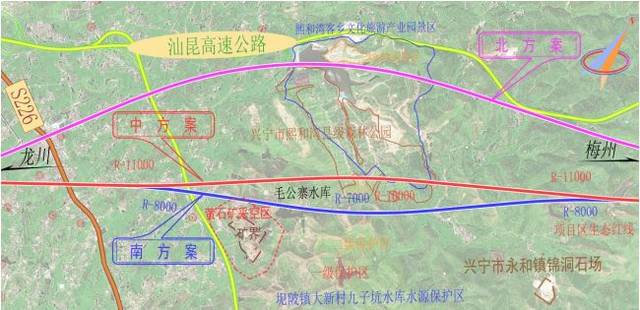 兴宁市委书记到径南镇调研梅龙高铁动工现场筹备工作