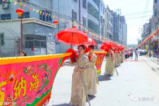 今日谷饶大坑祭社公,现场人山人海!