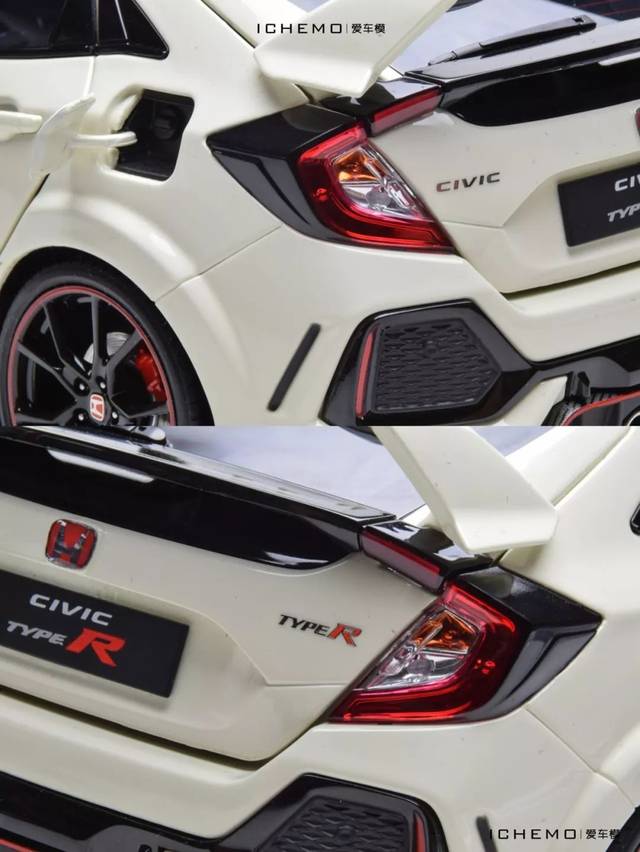 lcd 1:18 合金全开本田思域 type