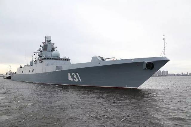 【动态】俄海军22350型护卫舰2号舰将于年底前服役