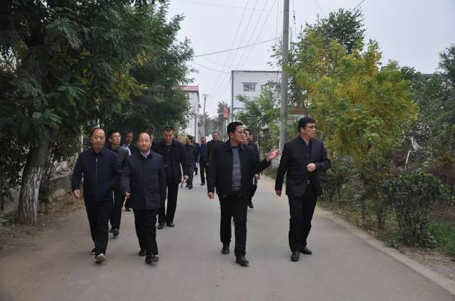 11月3日,冀南新区党工委副书记,管委会主任杨万春一行到魏县北皋镇