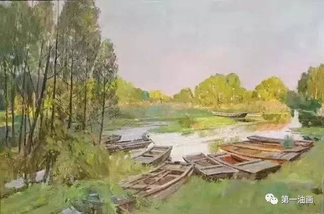 【艺甸园@画家风采】云淡风清丨谭智群的油画风景写生