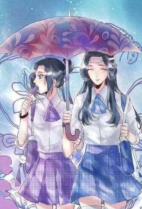 原创魔道祖师:女装制服谁能顶,顶得住学生服江澄,顶不住女仆蓝忘机