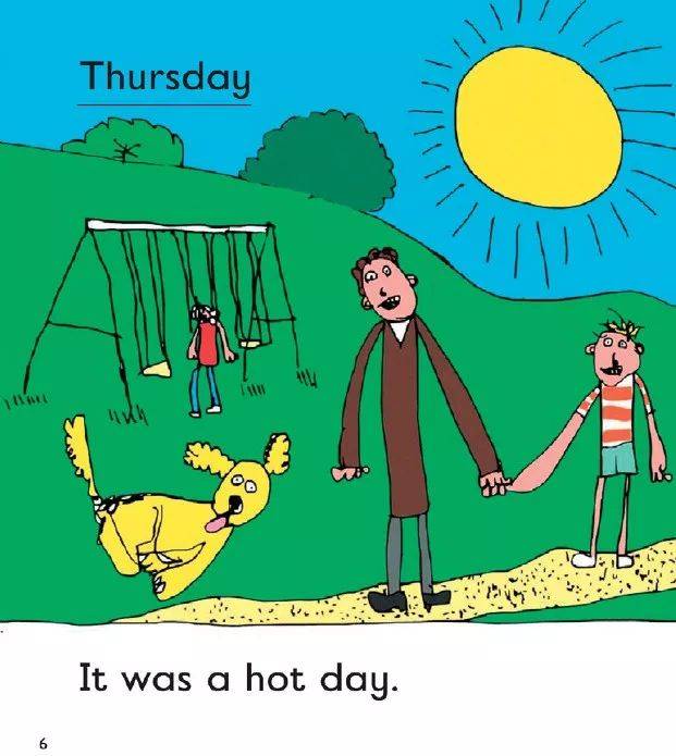 it was   hot day.