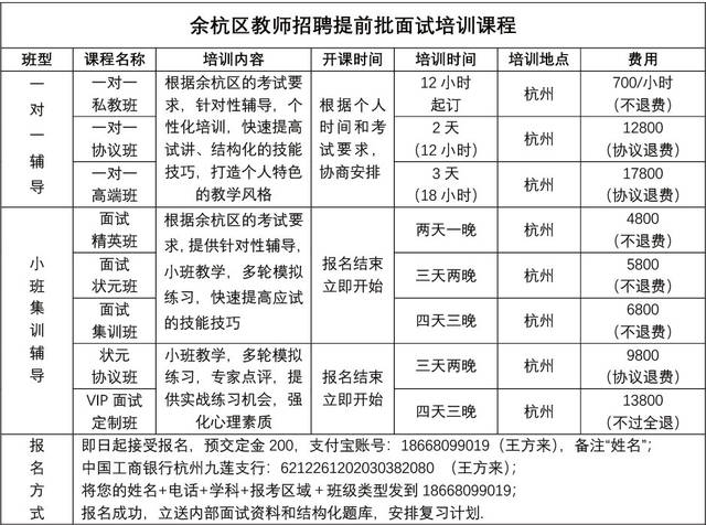 余杭提前批面试-小学语文试讲真题和结构化如