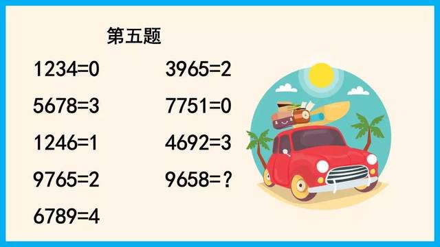 测试 最烧脑的8道智力题!答对5道算智商高!你能对几道?