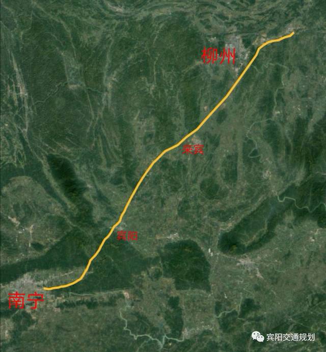 南衡高铁三条站点规划线路猜想!"宾阳西站"牵动百万人