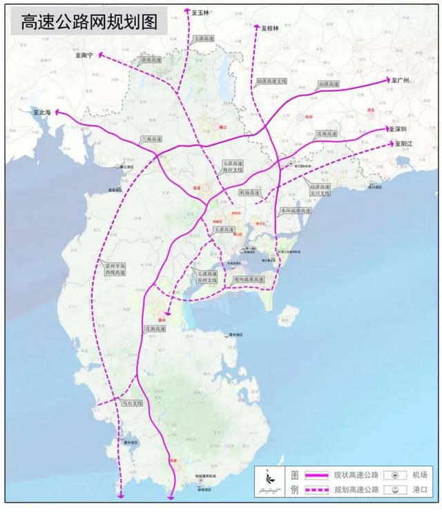 最新湛江干线路网规划出炉!机场高速建设进展顺利