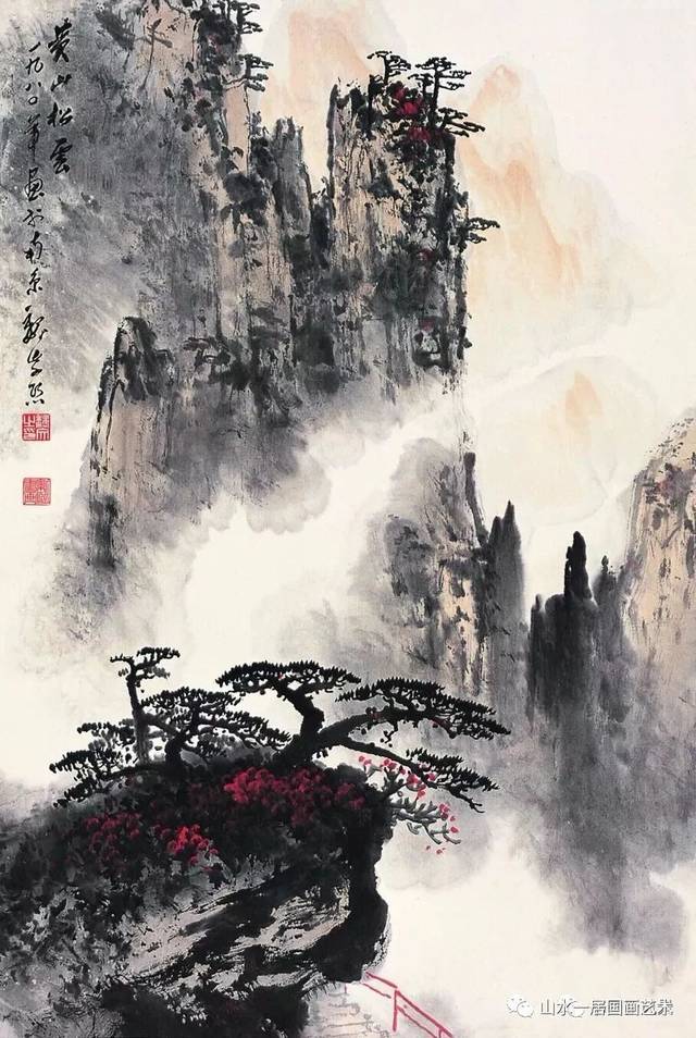 魏紫熙百幅精品山水画欣赏