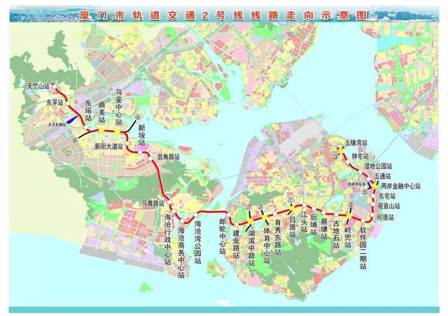 游客们!乘地铁游厦门,2号线竣工验收啦,开通时间就在