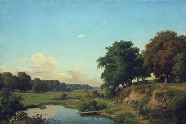 现实主义风景画,乌克兰艺术家vladimir donatovich or