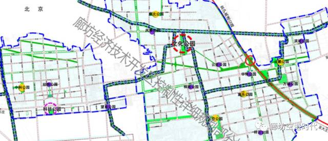 廊坊经济技术开发区控制性详细规划部分地块修改草案公示