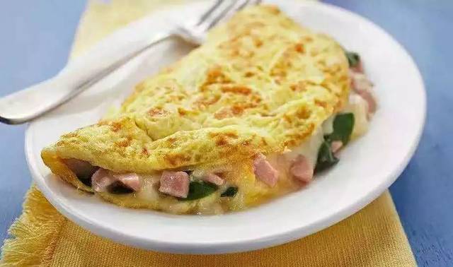 omelet/"ɑmlt/:煎蛋卷