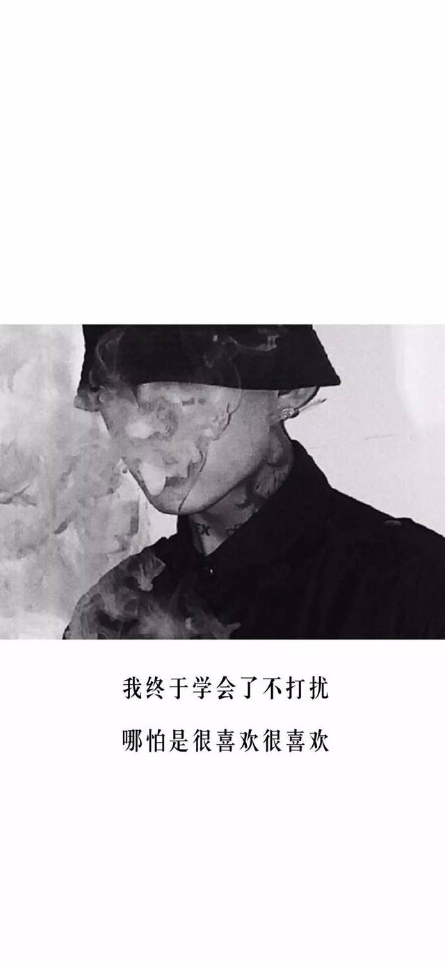 热门壁纸:我终于学会了不打扰,哪怕是很喜欢!