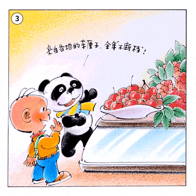 三毛也来逛进博会了?64张动图连环画带你穿越!