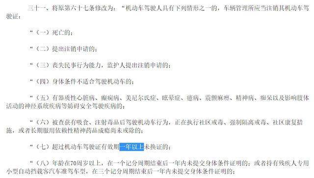 (公安部令第111号)的规定,持准驾车型为c1,c2,c3,c4的驾驶证不需要
