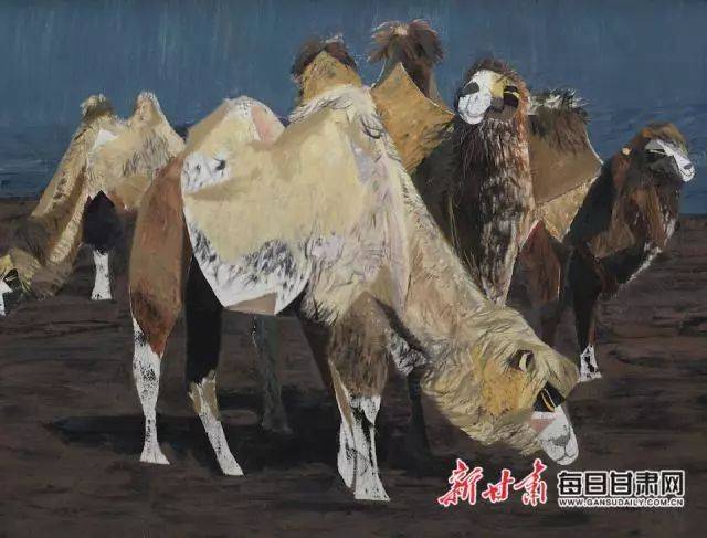 首届"大路西行 中国油画作品展"11月12日在甘肃省博物