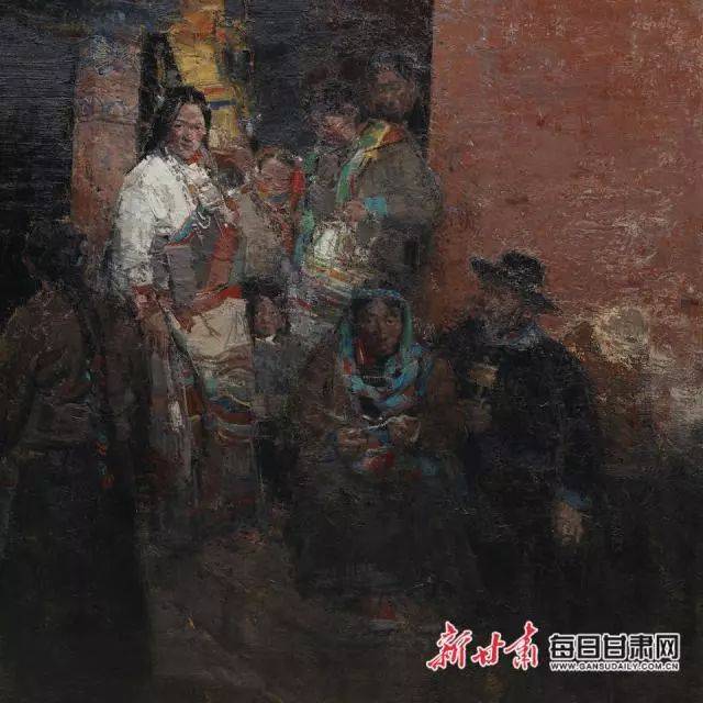 首届"大路西行 中国油画作品展"11月12日在甘肃省博物