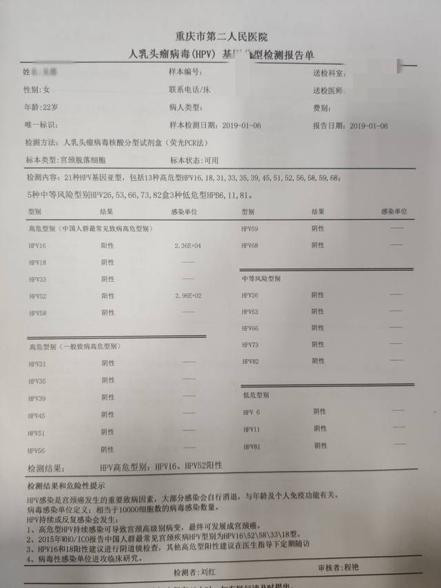 异地夫妻的hpv感染经历