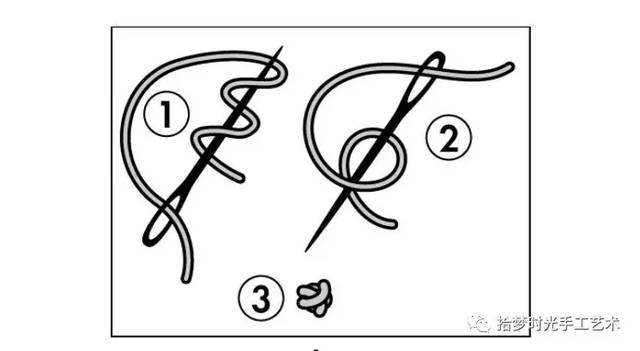 刺绣针法-法国结粒绣_手机搜狐网