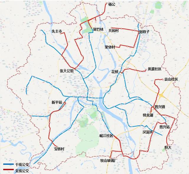 无缝接驳地铁!新津最新公交线网规划出炉!
