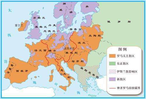 地图看世界;东欧为何不如西欧发达?