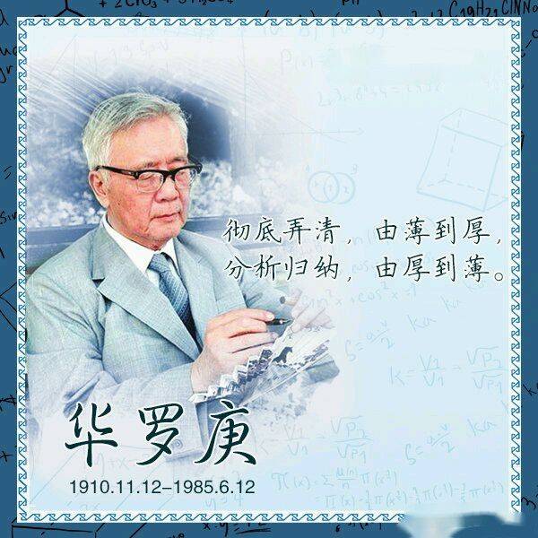 【今天,怀念"中国现代数学之父"】||华罗庚诞辰109周年