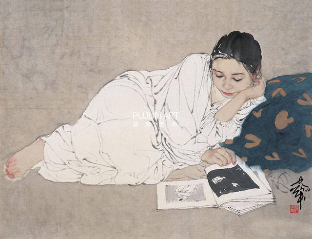 何家英人物画,堪称当代巅峰