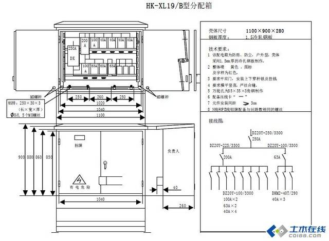 三级配电 二级保护一机一闸一漏一箱配电箱及施工要求