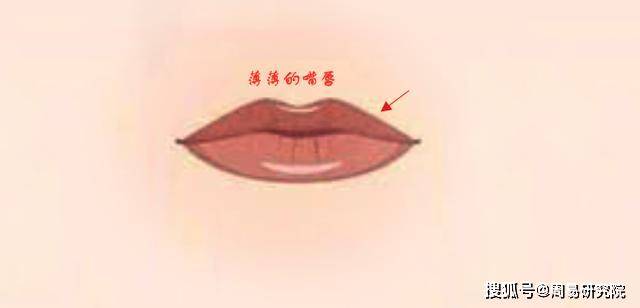 这里说的嘴唇小圆就是我们经常说的樱桃口了,长有这种唇形的人一般