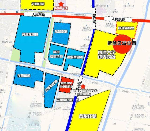 南通大学钟秀校区将拆除近5万平方!全新的