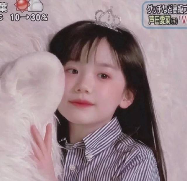 徐梦洁和芦田爱菜真的像