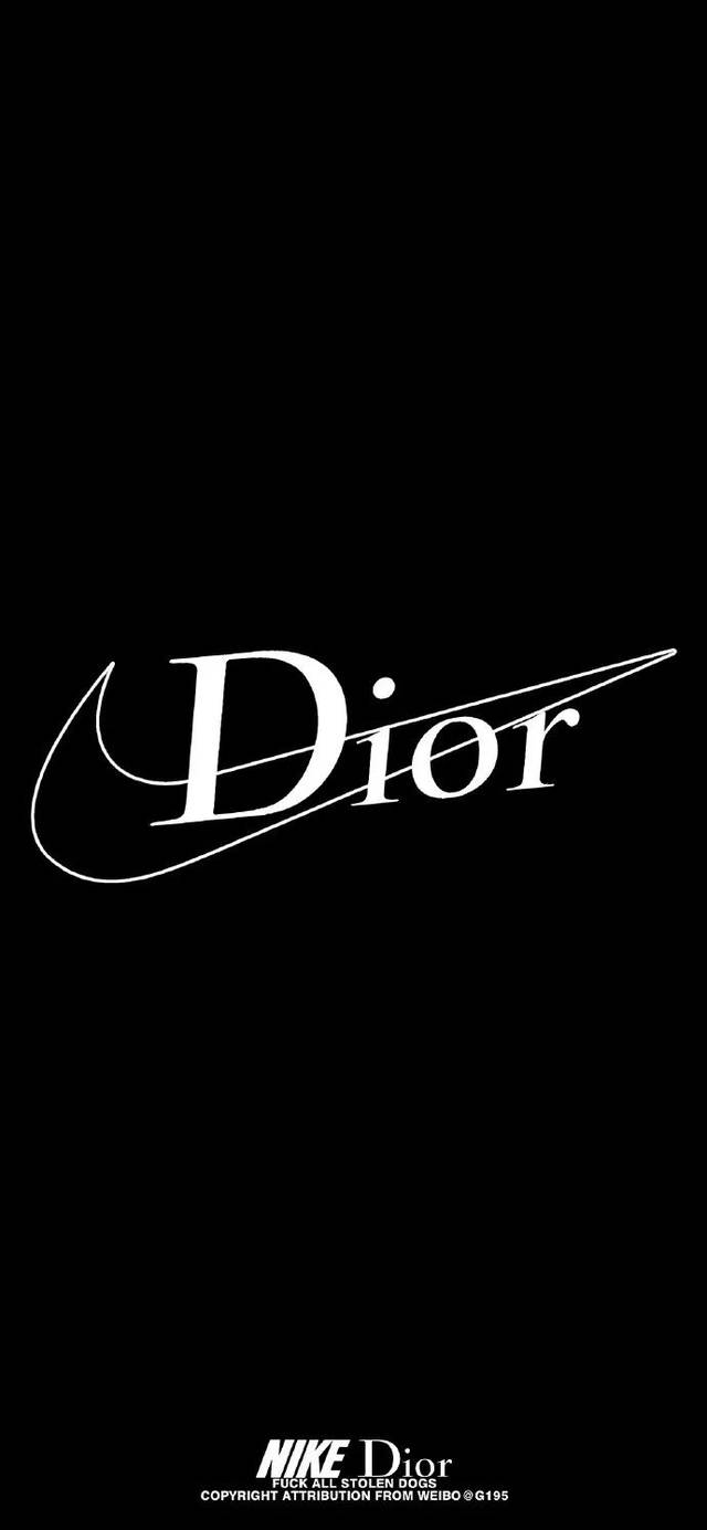 壁纸丨nike x dior