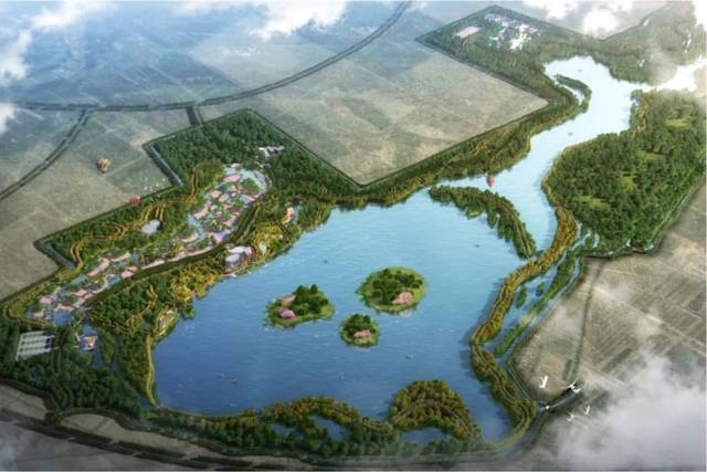 这里是美丽富裕文明新齐河——黄河国际生态城