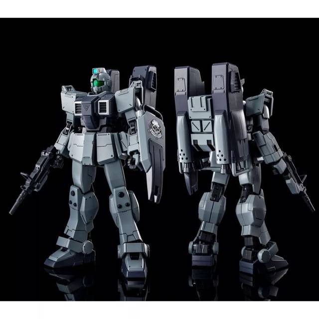 新品:hguc 1/144 陆战型吉姆(奴隶幽灵队样式)