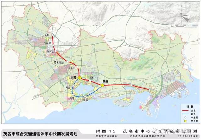 未来化州高铁有望,茂名交通运输体系规划中