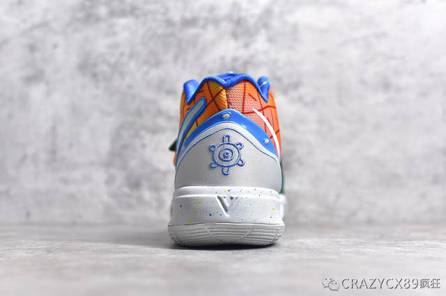 菠萝屋纯原欧文5代 nike kyrie irving 篮球鞋上脚