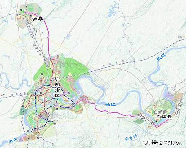 原创四川泸州合江县城规划面积100平方公里,要做赤水河流域最大城市