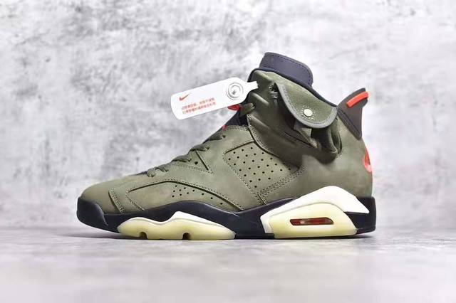 travis scott air jordan 6 aj6 ts鬼脸联名乔丹篮球鞋真假对比