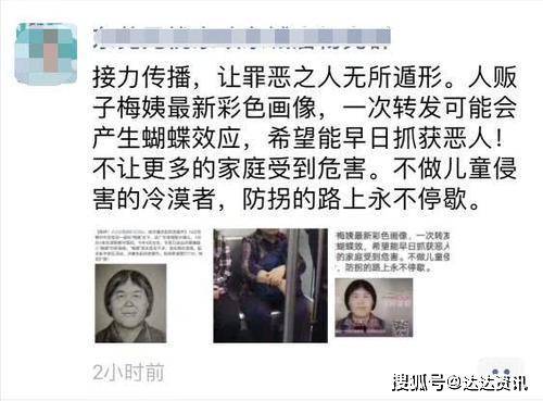 发动全国12亿人都找不到, 人贩子梅姨为什么那么难抓?