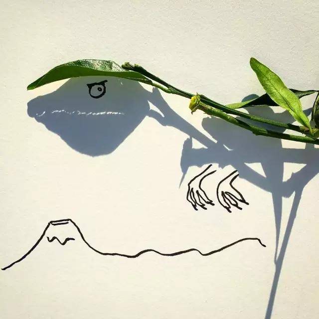 脑洞创意:简笔画与光影的游戏