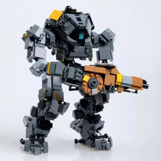 lego乐高moc作品欣赏:泰坦陨落系列及其他