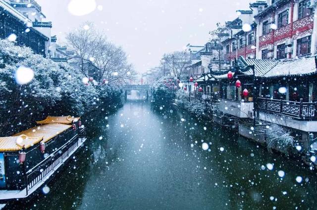 一场薄雪,勾勒出古风古韵大美中国