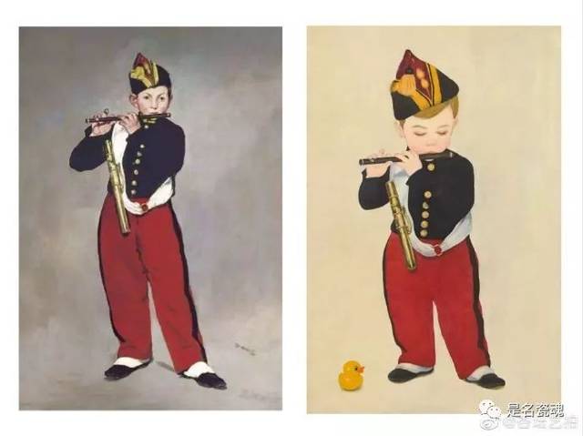 马奈 吹笛少年